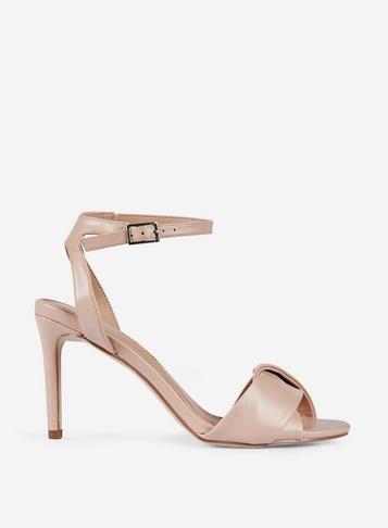 Dorothy Perkins Pink Blush 'beth Origami Heel Sandals