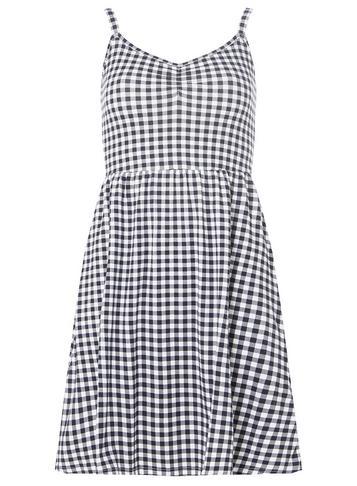 Dorothy Perkins Black Gingham Strappy Sundress
