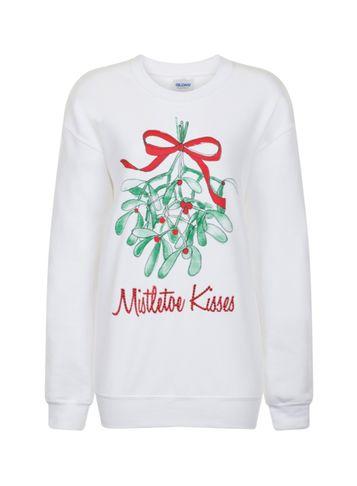 Dorothy Perkins *girls On Film Christmas Mistletoe Jumper
