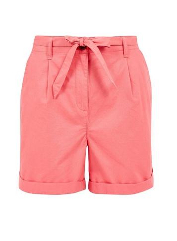 Dorothy Perkins *tall Pink Chino Shorts