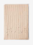 Dorothy Perkins Cream Pearl Embellished Scarf