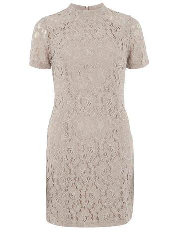 Dorothy Perkins Petite Grey Pencil Dress