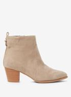Dorothy Perkins Taupe Midnight Ring Back Boots