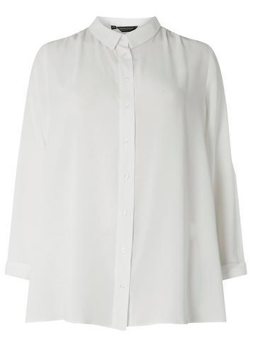 Dorothy Perkins *dp Curve Ivory Bubble Utility Shirt