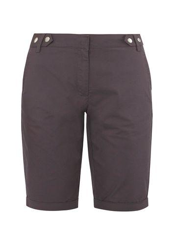 Dorothy Perkins Charcoal Poplin Knee Length Shorts