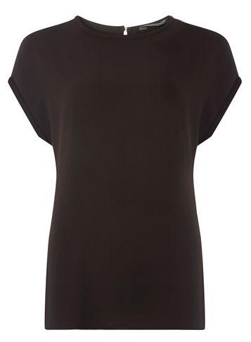 Dorothy Perkins *tall Black Soft T-shirt