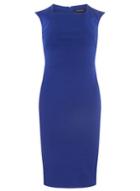 Dorothy Perkins Cobalt Blue Cap Sleeve Pencil Dress
