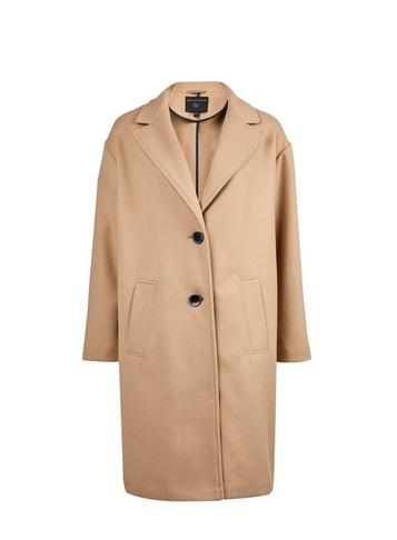 Dorothy Perkins Camel Relaxed Coat