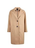 Dorothy Perkins Camel Relaxed Coat