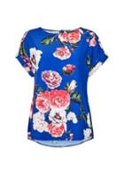 Dorothy Perkins Cobalt Photographic Floral Print T-shirt