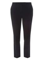 Dorothy Perkins Black Tab Front Trousers