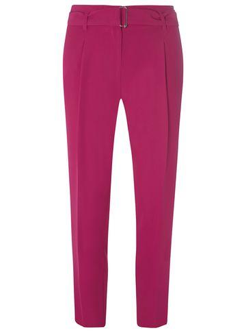 Dorothy Perkins Fuchsia Belted Tapered Trousers