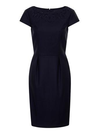 Dorothy Perkins Navy Cutout Dress
