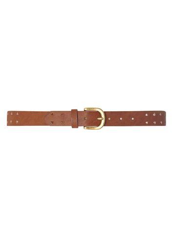 Dorothy Perkins Tan Heart Punch Out Belt