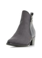 Dorothy Perkins *head Over Heels By Dune Grey Pilar Ankle Boots