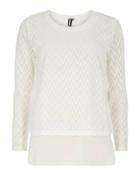 Dorothy Perkins *white Layered Top