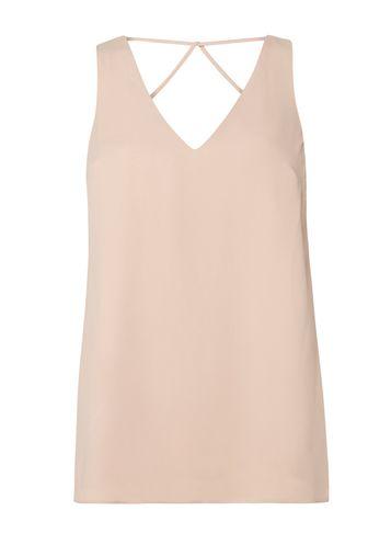 Dorothy Perkins Nude Cross Back Top