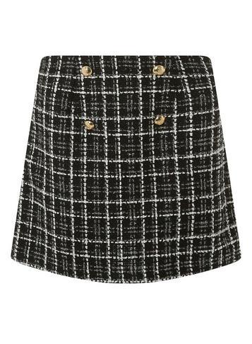 Dorothy Perkins Petite Boucle Button Skirt