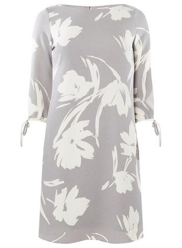 *lily & Franc Grey Floral Shift Dress