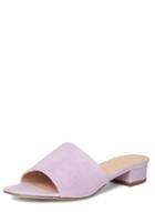 Dorothy Perkins Lilac 'foster' Heeled Mules