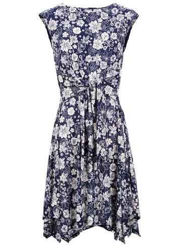 Dorothy Perkins *izabel London Floral Print Tie Back Dress