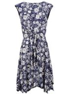 Dorothy Perkins *izabel London Floral Print Tie Back Dress