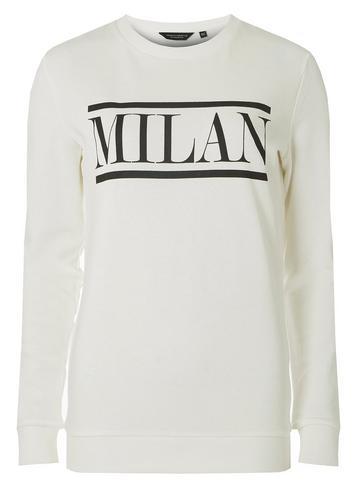Dorothy Perkins Ivory 'milan' Sweat Top