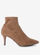 Dorothy Perkins Wide Fit Taupe 'motion' Boots