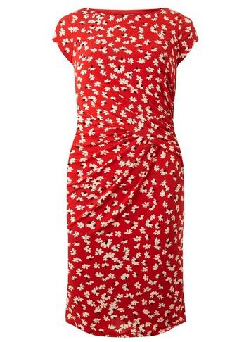 Dorothy Perkins *lily & Franc Coral Daisy Print Dress
