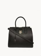 Dorothy Perkins Black Lock And Key Detail Tote Bag