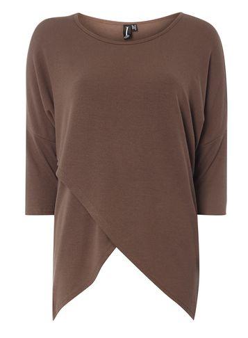 Dorothy Perkins *izabel London Stone Wrap Front Top