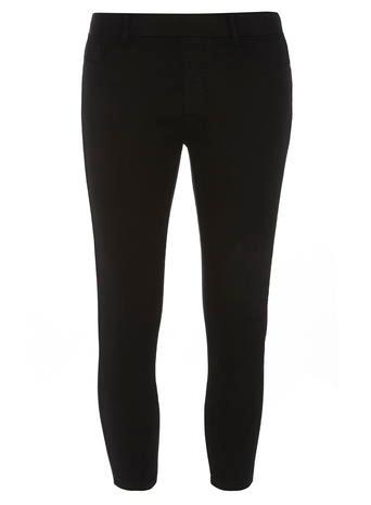 Dorothy Perkins Petite Black 'eden' Capri Jeggings