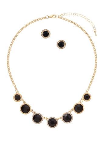 Dorothy Perkins Black Stone Jewellery Match