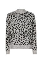 Dorothy Perkins Petite Multi Colour Leopard Print Chunky Spandex Jumper