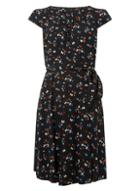 Dorothy Perkins *billie & Blossom Tall Black Bow Skater Dress