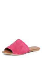Dorothy Perkins Pink 'florida' Leather Mules