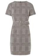 Dorothy Perkins Check Belt Shift Dress
