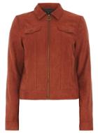 Dorothy Perkins Tall: Faux Suede Western Jacket