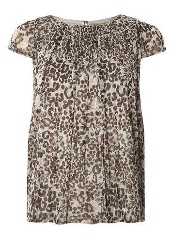 Dorothy Perkins * Billie & Blossom Animal Print Blouse