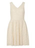 Dorothy Perkins *vero Moda Cream Short Dress