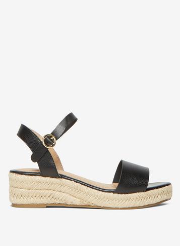 Dorothy Perkins Black Riana Mini Wedges