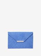 Dorothy Perkins Blue Envelope Clutch
