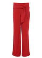 Dorothy Perkins *quiz Red Crepe Palazzo Trousers