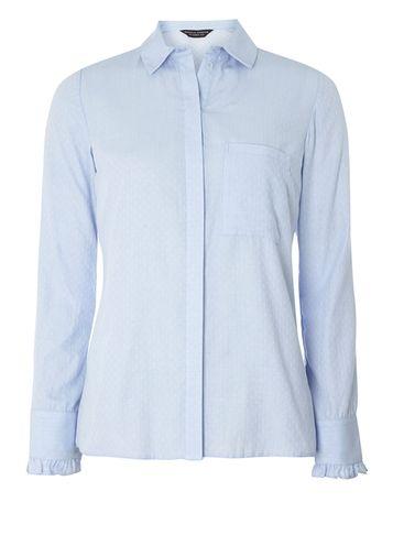 Dorothy Perkins Blue Pocket Shirt