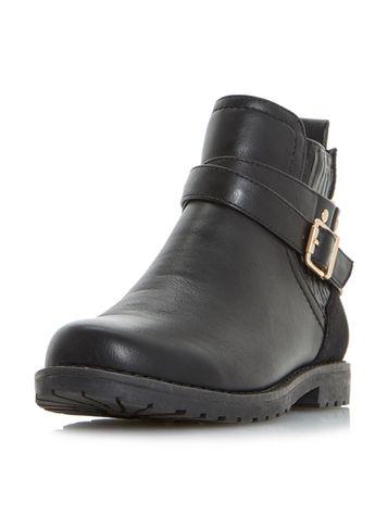 Dorothy Perkins *panache Black Ankle Boot