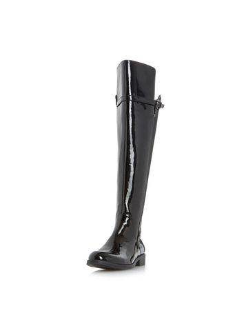 Dorothy Perkins *head Over Heels By Dune 'tamara' Black Knee High Boots