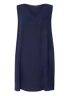 Dorothy Perkins Dp Curve Navy Split Side Longline Top