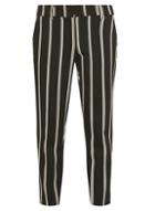 Dorothy Perkins Petite Black Striped Trousers