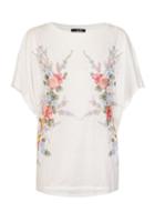 Dorothy Perkins *quiz White Floral Embellished Top