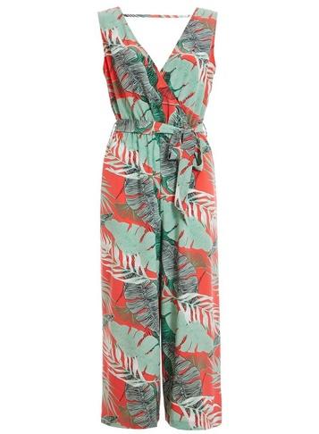 *quiz Multi Colour Wrap Culotte Jumpsuit
